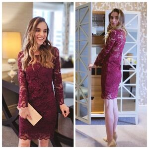 Ambiance Lace Dress Womens Size Small